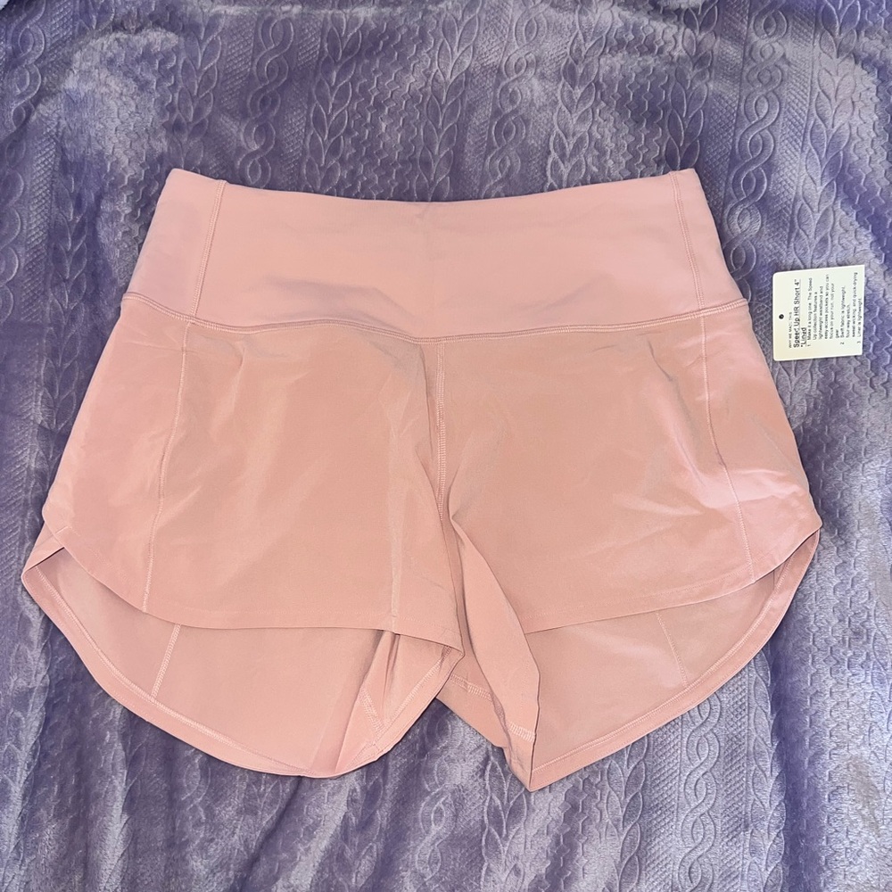 SOLD 🩷 Pink Haze (8) speed up high rise short 4”